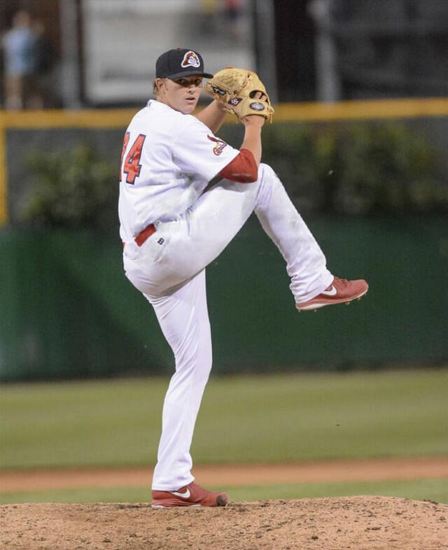 Steve Sabatino pitching professionally in the St. Louis Cardinals organization Steve Sabatino pitching professionally in the St. Louis Cardinals organization
